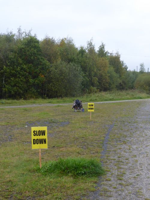 Marshalling point ready for action 